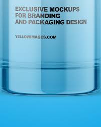 Download Glass With Water Mockup In Cup Bowl Mockups On Yellow Images Object Mockups PSD Mockup Templates