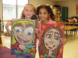 September Image First Grade Art Kids Art Projects Art