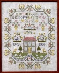 The items are produced by imaginating, prairie schooler, the, artecy cross stitch and others priced from $3.79 to $25.95. Moira Blackburn Samplers Country House Sampler Cross Stitch Pattern 123stitch