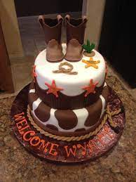 Baby Shower Baby Boy Cake Fondant Cowboy Boots Western Amp Cowboy Theme Baby Shower Cakes For Boys Baby Boy Cakes Boy Shower Themes