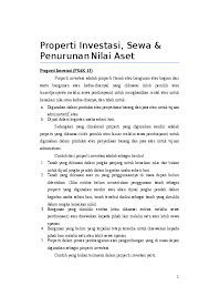 Contoh soal properti investasi dan jawabannya. Properti Investasi Sewa Dan Penurunan Nilai Rinni Widi Astuti Academia Edu