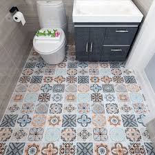 How do you remove sticky tile from floor? Self Adhesive Floor Wallpaper Bathroom Waterproof Stickers 3d Wallpaper Floor Tiles Bedroom Kitchen Floor Non Slip Wall Stickers Wallpapers Aliexpress