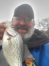 Had a awesome time guiding Mr Stacy today. He brought home 15 slabs for the  grease. He caught 20 or so the rest went back to fight another day. He just  wanted