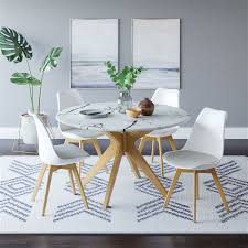 Stephen Dining Table Dining Room Small Dining Table Marble Faux Marble Dining Table