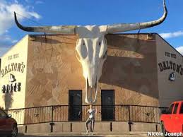 odessa tx giant cattle skull