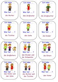 Ich Habe Wer Hat Allemand Apprentissage De L Allemand Apprendre L Allemand