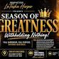 Season of Greatness Conference 2026