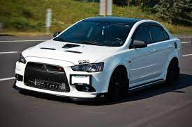 2012 Mitsubishi Lancer Gt Custom Front Diffuser Lip Kit Pu Lancer Gts Mitsubishi Lancer Mitsubishi