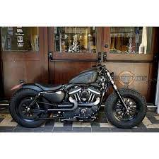 Sportster And Rough Crafts Solo Seat Harley Bikes Harley Bobber Monster Bike