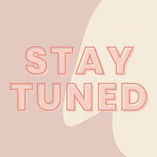 stay tuned typography on a brown and beige background vector free image by rawpixel com ningzk business graphics logo online shop business marketing design