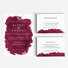 Modern Burgundy Wedding Invitation Suite Wedding Invitation Etsy In 2021 Burgundy Wedding Invitations Printable Wedding Invitations Wedding Invitation Pdf