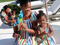 #shadybaby strikes again, wade remarked in meghan markle and prince harry welcome baby girl. Gabrielle Union And Daughter Twin In Matching Outfits