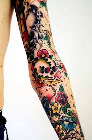Top 59 Traditional Tattoo Sleeve Ideas 2020 Inspiration Guide Traditional Tattoo Sleeve Sleeve Tattoos For Women Full Sleeve Tattoos