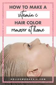 All hair care haircolor styling texture beauty nails men's shop tools & accessories furnishings betty dain colortrak wipe off hair color remover. How To Make A Vitamin C Hair Color Remover 2020 Ultimate Guide Hair Color Remover Colour Remover Hair Color