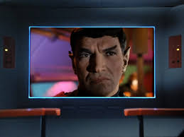 What does the Romulan Commander yell at the end of 'Balance of Terror'?