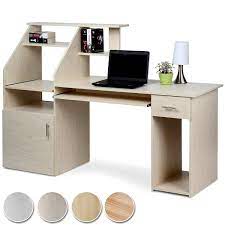 bureau table informatique meuble d ordinateur avec nombreux rangements ebay computer desk design computer desk desk