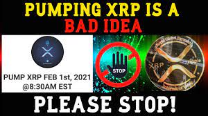 Xrp price +40% , ripple responds on sec , flare is ethereum 3.0. Pumping Xrp On February 1st 2021 Is A Bad Idea Very Counter Productive Youtube