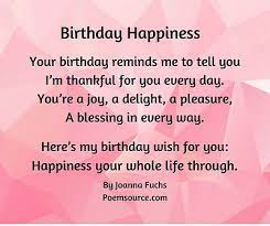 Put a smile on someones face. Birthday Poems Are Also A Gift
