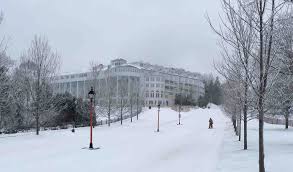 · we only accept breakfast reservations for parties of 10 or more people. The Charms And Challenges Of Working On Mackinac Island Include Winter And Water