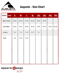 Augusta Size Chart Related Keywords Suggestions Augusta
