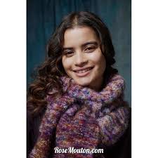 Modèle écharpe 5 Punto 64 MUSE Lang Yarns