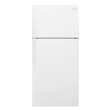 Fridge freezer ice dispenser cleans easily using distilled white vinegar that eats away the. Whirlpool 28 14 3 Cu Ft Top Freezer Refrigerator Optional Ice Dispenser Sold Separately White Pcrichard Com Wrt134tfdw