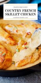 Country French Skillet Chicken Video I Am Baker Recipe In 2020 French Chicken Recipes Chicken Skillet Recipes Easy Chicken Recipes