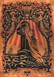 After the purchase of this product you will have access to it Tattoo History The Rock Of Ages Cloak And Dagger Tattoo London