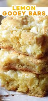 Lemon Gooey Bars Belly Full In 2020 Eat Dessert Lemon Recipes Desserts