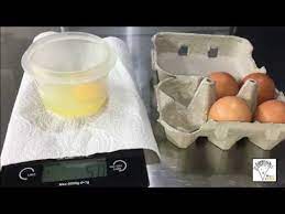 Altri sono minerali come calcio, ferro, rame, zinco e sodio. Quanto Pesa Un Uovo Peso Di Un Uovo Del Tuorlo E Albume Youtube