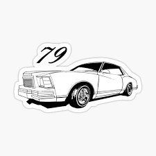 Colorful low rider retro car concept in vintage style isolated vector illustration. Lowrider Stickers Redbubble