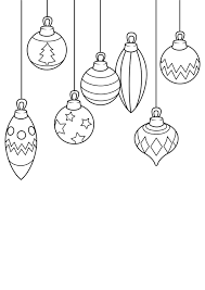 Laden sie 100 schwarzweißbilder zum ausmalen herunter. 16 Malvorlagen Von Christbaumkugeln Kostenlose Ausmalbilder Zum Ausdrucken