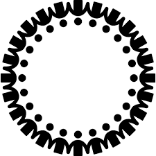 People holding hands forming a big rainbow circle. Holding Hands In A Circle Free People Icons