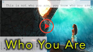 In a# major, that means a#, d# and f. Guitar Chords Know Who You Are Moana Heart Of Te Fiti Scene Teach 2 Teach Music Lessons And Academic Tutoring North Jersey
