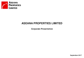 Guide to the building maintenance and strata management act 2004 an. Corporate Presentation Q2 2017