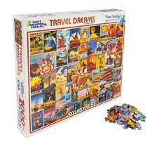 An angler bird flies around, hoping to land tonight's' fish dinner at his waterfront retreat. White Mountain Puzzles Travel Dreams 1 000 Piece Jigsaw Puzzle Buy Online In Andorra At Andorra Desertcart Com Productid 3573554