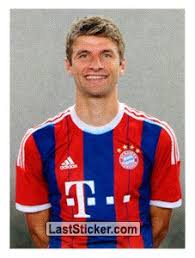 Informações pessoais nome completo thomas müller data de nasc. Sticker 149 Thomas Muller Panini Fc Bayern Munchen 2014 2015 Laststicker Com