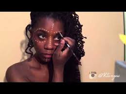 African Tribal Makeup Tutorials Popsugar Beauty Tribal Makeup African Tribal Makeup African Face Paint