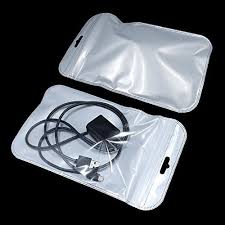 Hanging Zip Lock Resealable Plastic Tool Bags Window Ziplock Reclosable Packaging Polybag Front Clear Hard Drive Digital Component Tool Bags Storage Pouch Bags