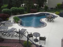 Resurface Concrete Pool Deck With Spray Knockdown Finish It Is A Cost Effective Concrete Coating Availabl Concrete Pool Luxury Swimming Pools Building A Deck