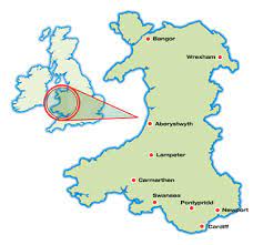 The map shows a city map of cardiff with expressways, main roads and streets, zoom out to find the location of cardiff international airport ( iata code: Land Of My Fathers And Their Sheep All The Tropes