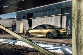 Gold Wrap On Infiniti Q60 Fitted With Custom Chrome Grille Gold Wrap Infiniti Grilles