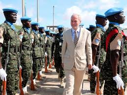 Mohamed abdirizak mohamud and h.e. Un Official Somalia Is No Longer A Failed State