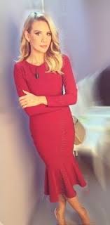 Etegi Volanli Elbise Elbise The Dress Moda Stilleri