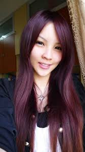 Girls who don't have enough volume also prefer it over long hair. Deep Red Hair Color Asian Girls Amped Asia Magazine