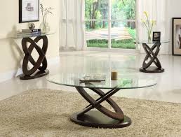 Firth Ii Cherry Wood Glass Sofa Table Coffee Table Setting Glass Cocktail Tables Living Room Coffee Table