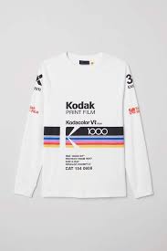 H M Shirt With Printed Design White Mensoutfits Tee Shirt Designs T Shirt Long Sleeve Tshirt Men