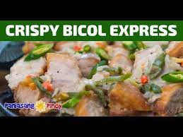 This video will show you how to cook panlasang pinoy's pancit molo version. How To Cook Crispy Bicol Express Youtube
