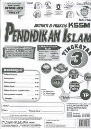 Tingkatan 4 (kssm) bidang : Aktiviti Praktis Pendidikan Islam Tingkatan 3 Kssm