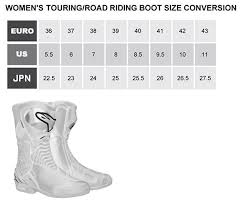Alpinestars Motorcycle Boots Size Chart Disrespect1st Com